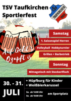 Logo Online: Sportlerfest TSV Taufkirchen