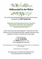 Logo Achtsamkeit in der Natur