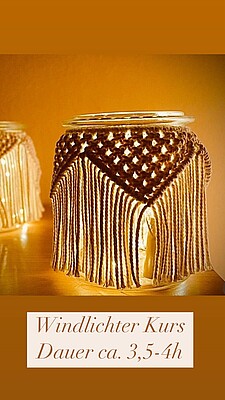 Banner Windlichter Kurs