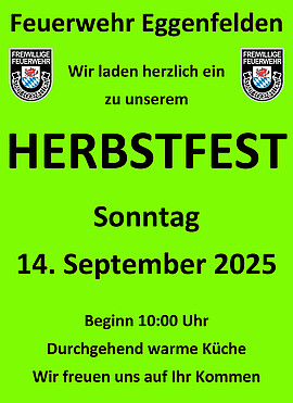 Banner Herbstfest