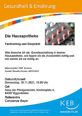 Banner Die Hausapotheke