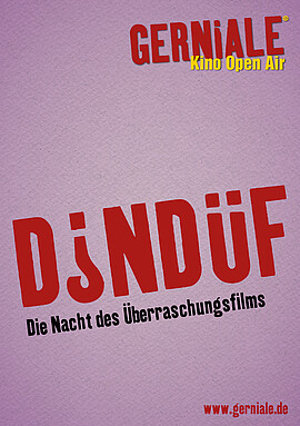 Banner DINDÜF / Die Nacht des Überraschungsfilms
