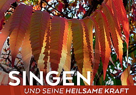 Banner "Singen und seine heilsame Kraft"
