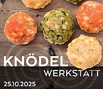 Logo Online: Knödelwerkstatt - Koch-Workshop mit Knödel-Menü
