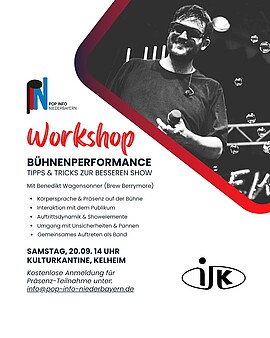 Banner Workshop: "Bühnenperformance"