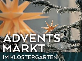 Banner Adventsmarkt im Klostergarten