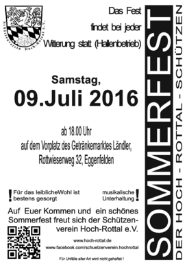 Banner Sommerfest 2016