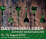 Logo DAS SINGEN LEBEN - Sommer-Gesangskurs 