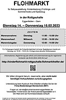 Logo Flohmarkt für Babyausstattung, Kinderkleidung und Spielzeug (Verkauf Schwangere)