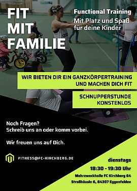 Banner Functional Training - FIT MIT FAMILIE