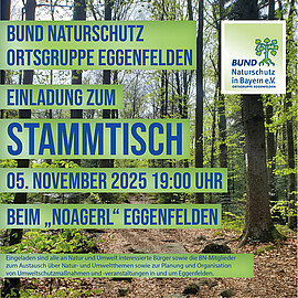 Banner Stammtisch der BN Ortsgruppe Eggenfelden